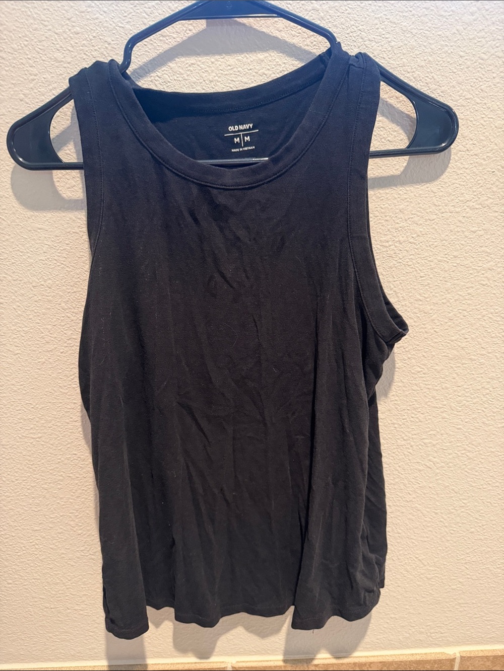 Old Navy Black Racerback Tank Top